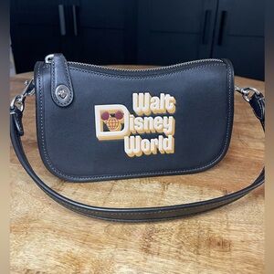 Disney x Coach leather purse
